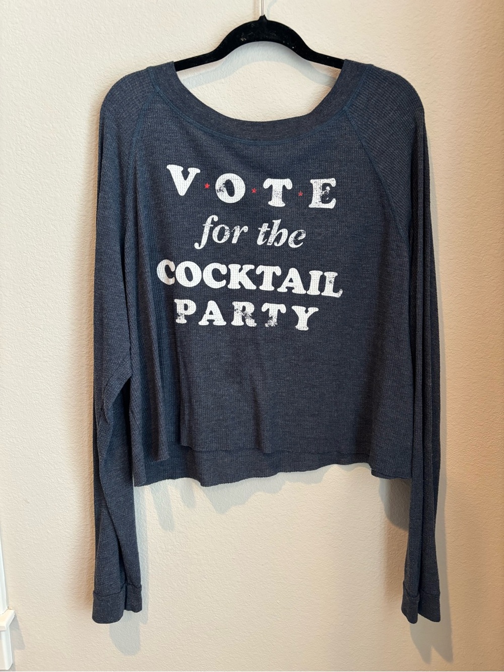 Wildfox New Vote for the Cocktail Party Thermal Tee